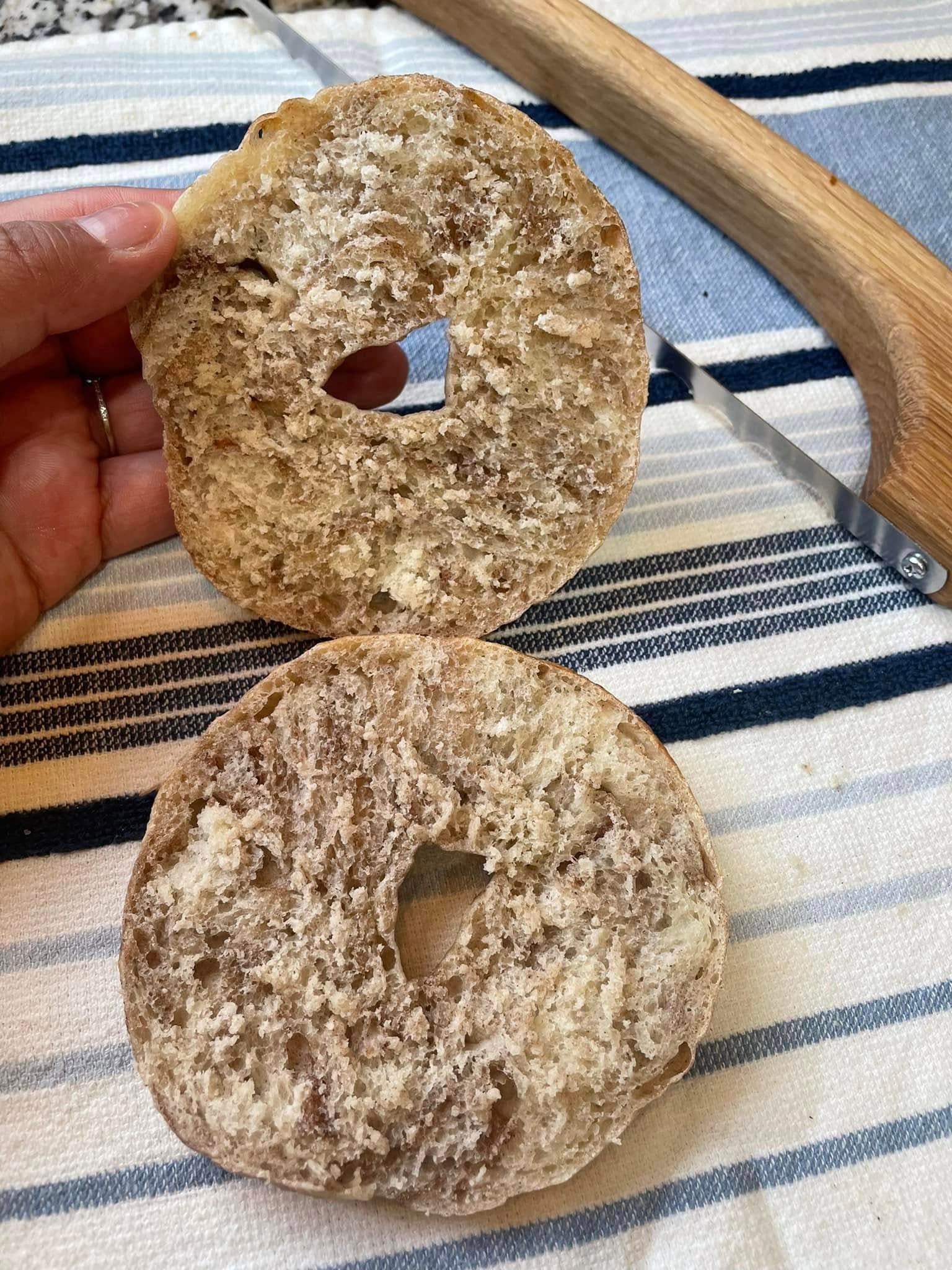 Cinnamon Sugar bagel